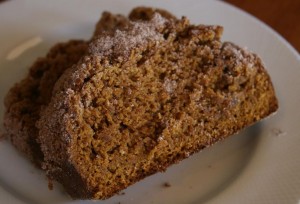 Snickerdoodle Pumpkin Bread