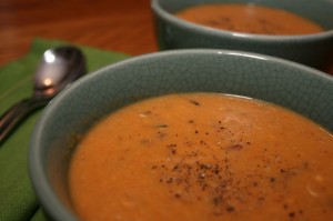 Sweet Potato Cauliflower Soup