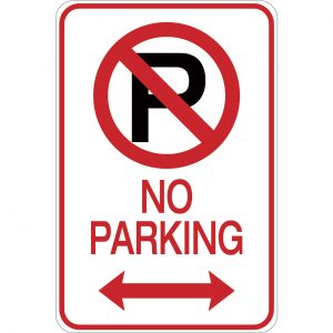 no parking