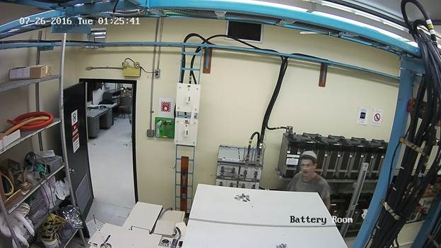 Police are asking for the public's help to identify this man after he allegedly stole copper and caused damage to a facility in Chatham.