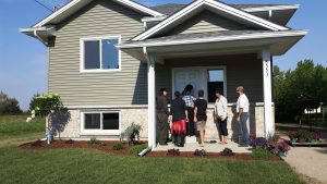 Habitat's Charing Cross build unveiled. Sept. 23 2016. Photo by Morena MacDonald.