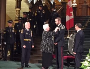 Constable Fraser Curtis. Photo Courtesy of CKPS. Nov. 25th 2016