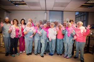 Chatham-Kent Health Alliance's Operating Room staff celebrate Breast Cancer Awareness during the month of October.