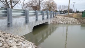 Kent Bridge Road over the McLean Drain