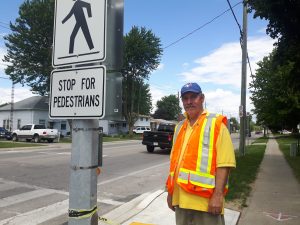 Al Welsh is leaving his crossing guard post in Wallaceburg after 28 years.