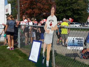 Dresden residents gear up for the 2017 Terry Fox Run.